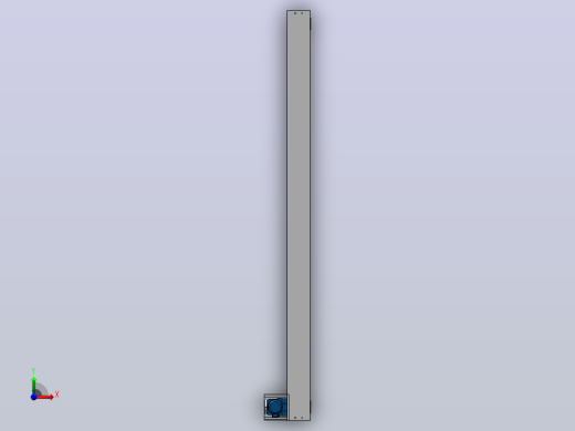 门式起重机的结构设计与建模（SW+CAD+说明书）前视缩略图