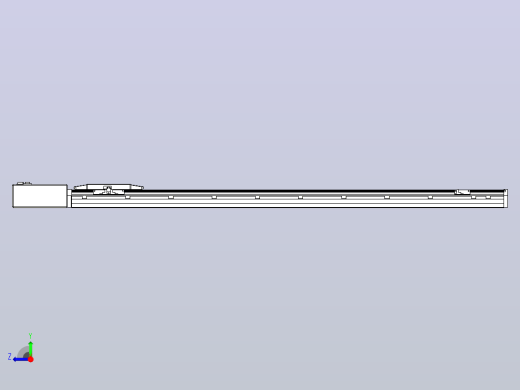机器人皮带驱动直线轴TPA-GCB-150-P80-L1200-QR-M75-N3右视缩略图