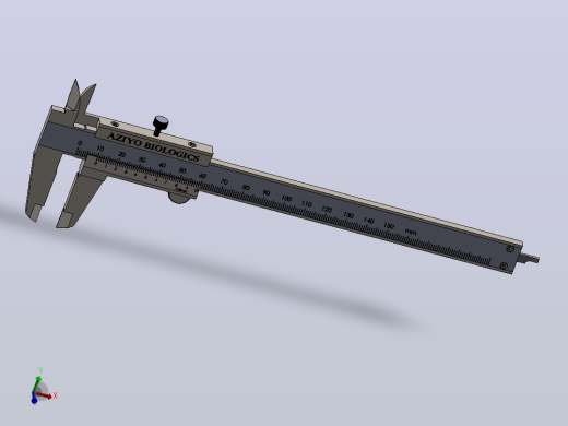 测量设备caliper-58832-模型格式为 sw