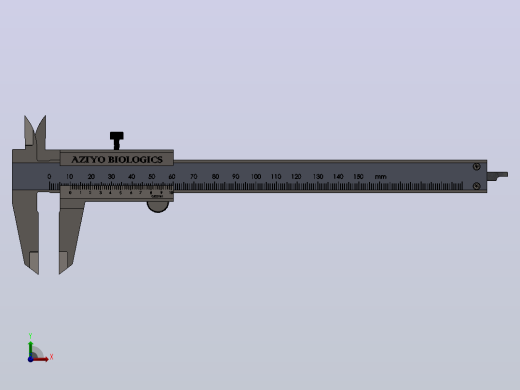 测量设备caliper-58832-模型格式为 sw前视缩略图