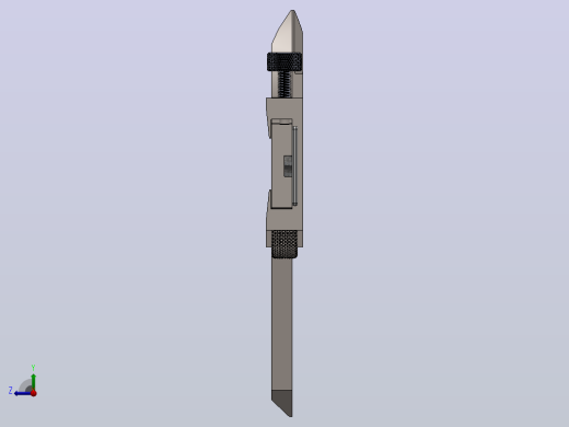 测量设备caliper-58832-模型格式为 sw右视缩略图