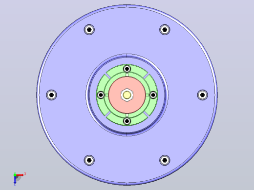 固定装置-802 diaphragm夹紧俯视缩略图