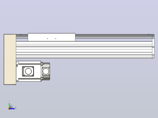 日规模组半封闭丝杆TPA-HNR-220D-3210C-L300-MP-C-P1K-N3左视缩略图