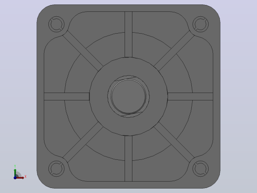 双活塞杆气缸（XQGA2（B2）系列）[XQGB₂Kn-SD-125×100]前视缩略图