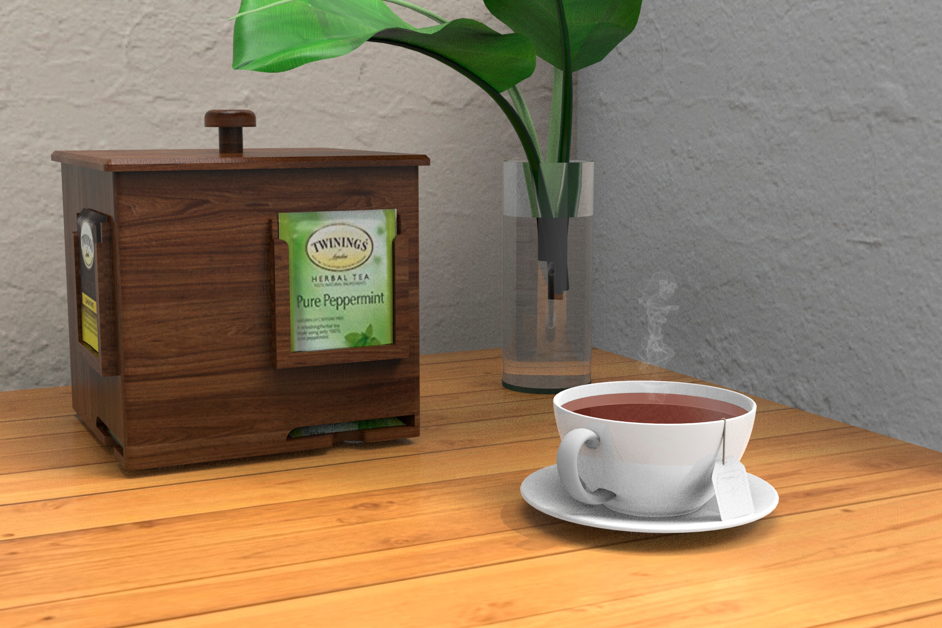 木制茶叶袋分配器