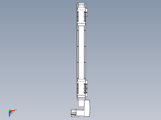 皮带直线轴双滑块型TPA-GCBS-50-P42-L150-QR-M10-N3俯视缩略图
