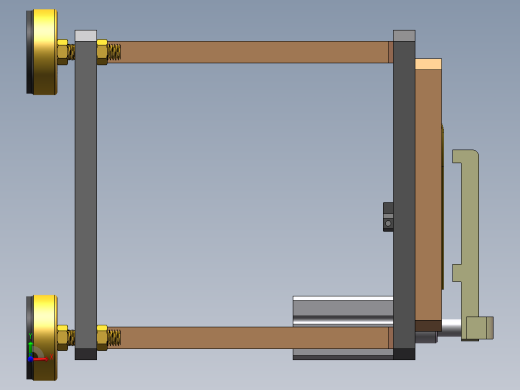 电路板焊接夹具前视缩略图