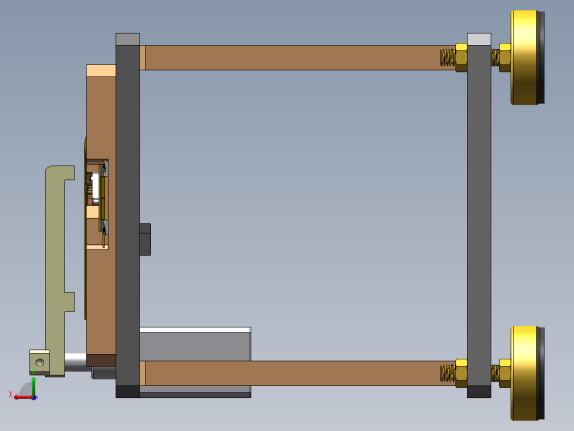 电路板焊接夹具后视缩略图