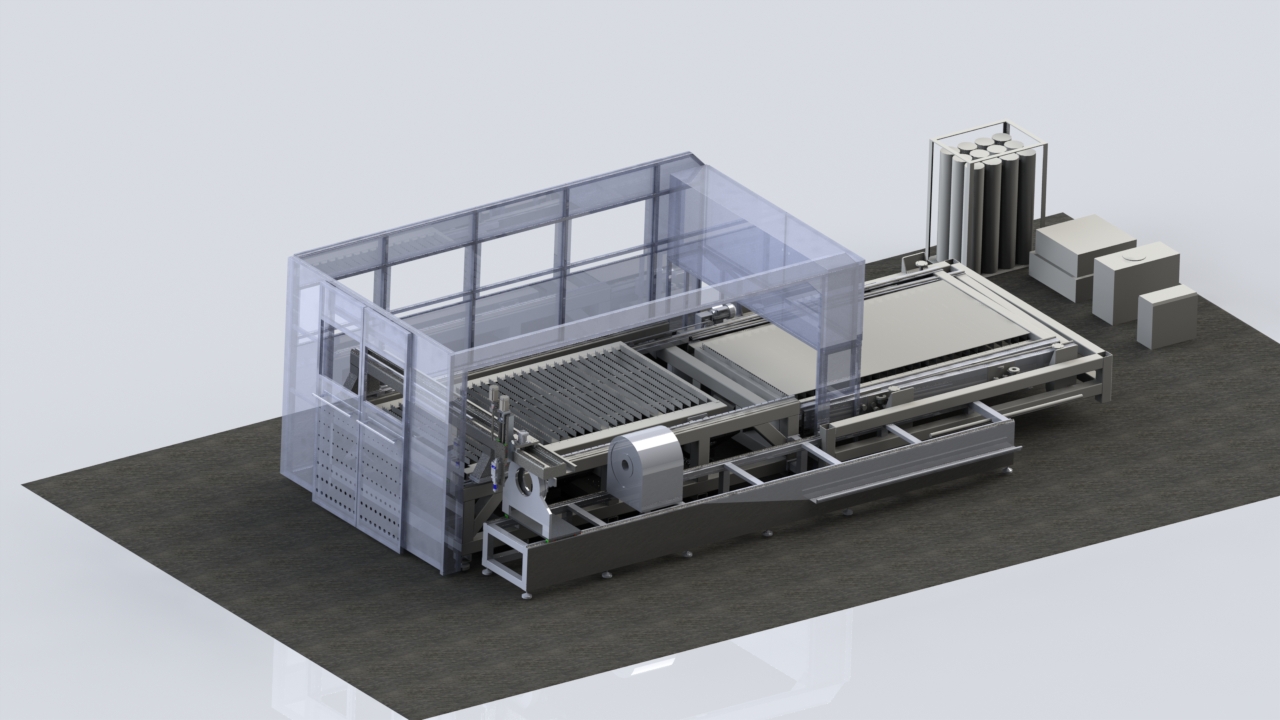 激光光纤CNC数控机床