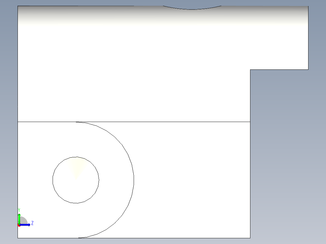 剖视练习作品左视图