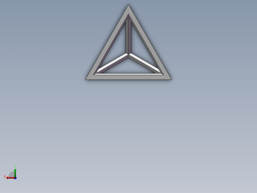 正四面体架后视缩略图