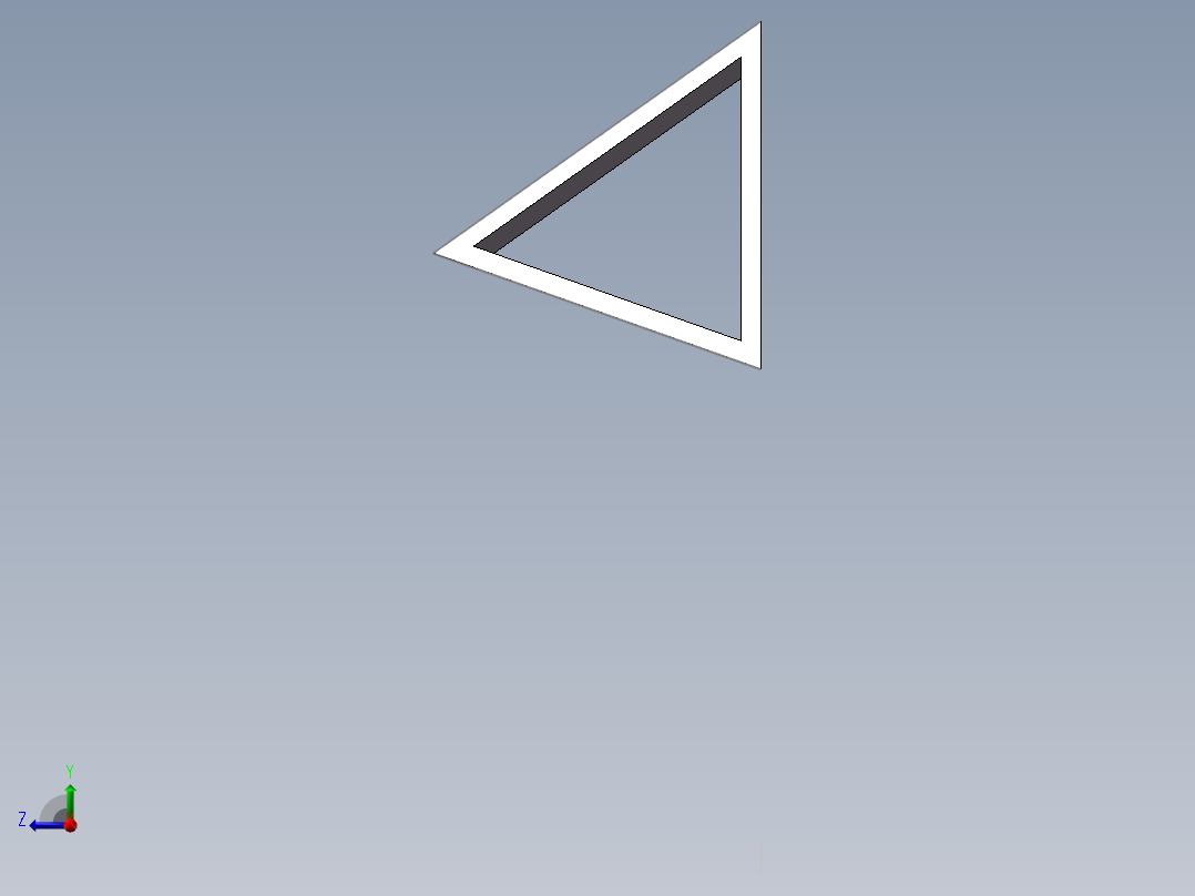 正四面体架右视图