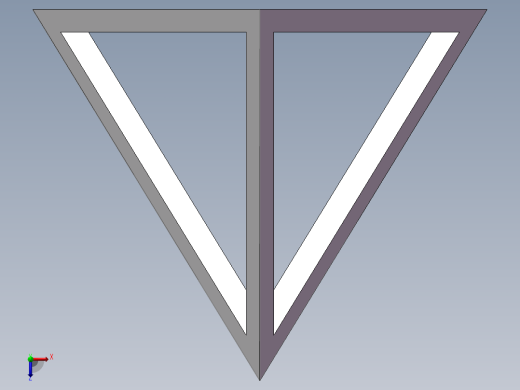 正四面体架俯视缩略图