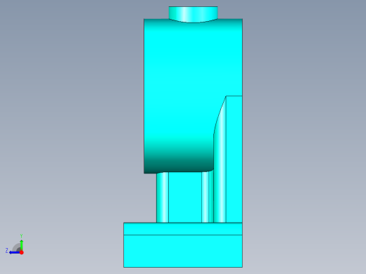 支座3D右视缩略图