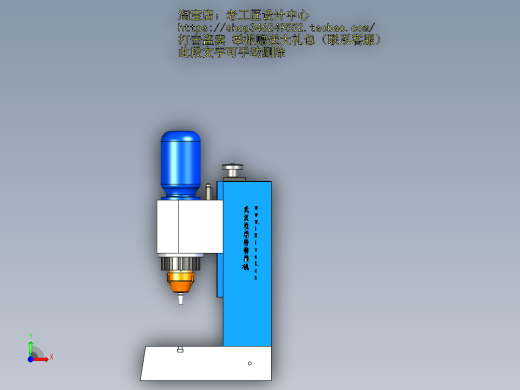 A14_武汉埃瑞特的JM9T液压台式铆接机旋铆机SW2014前视缩略图