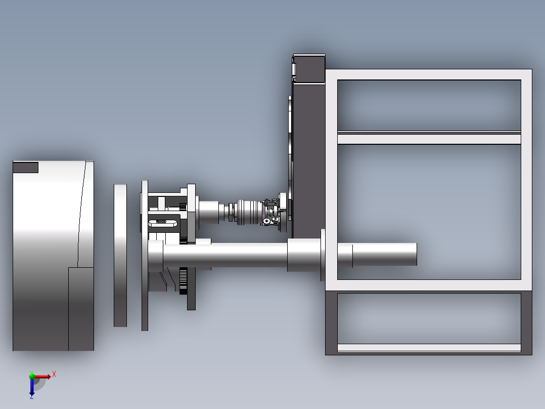 单头封口机(STP)俯视图