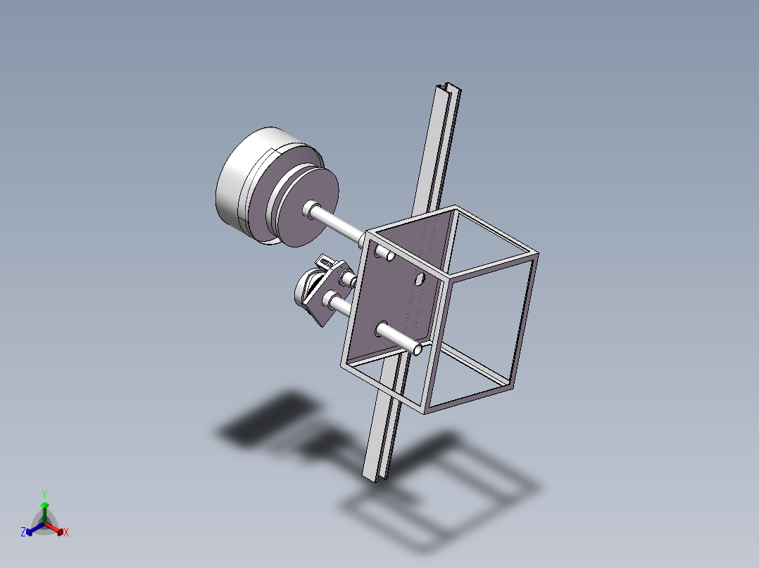 单头封口机(STP)正等轴测图