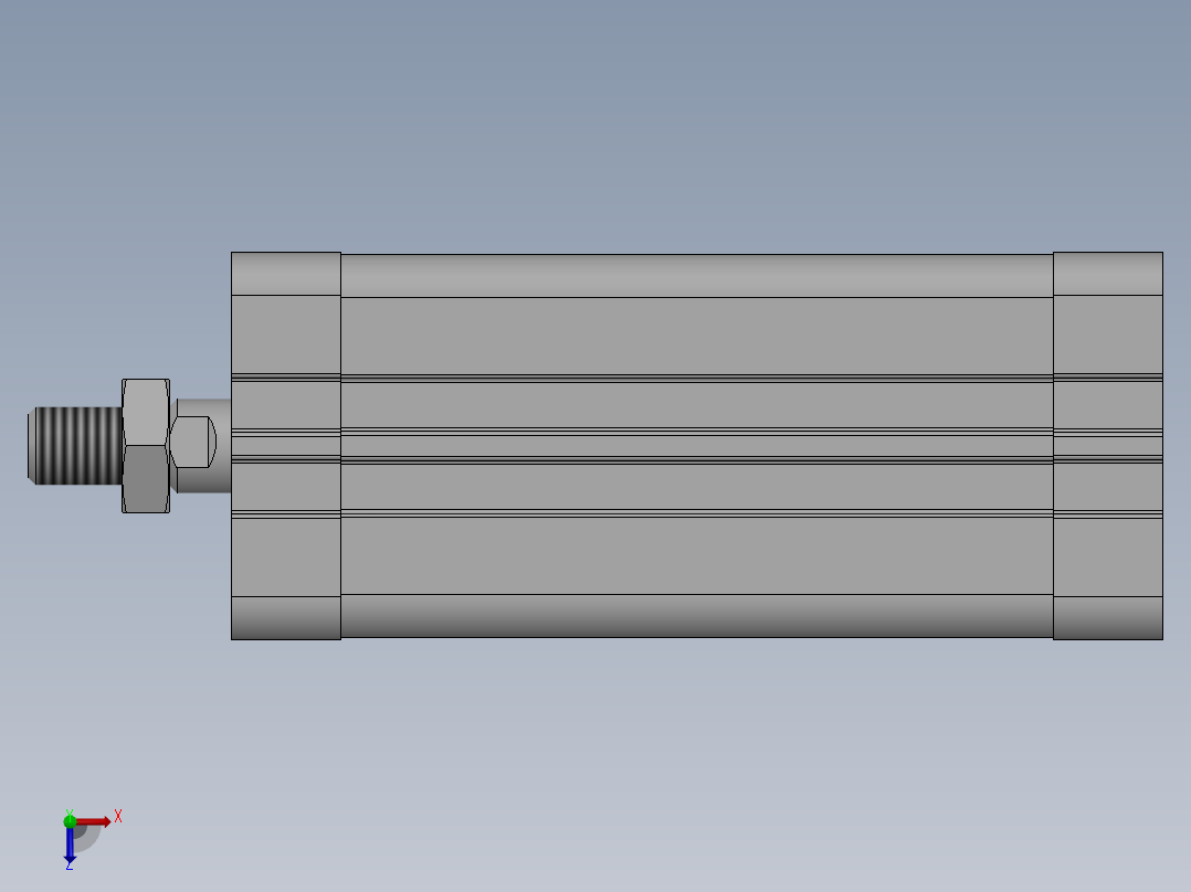 气缸ACE32X75SB俯视图