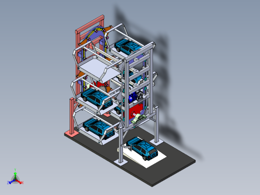 new垂直循环立体停车库