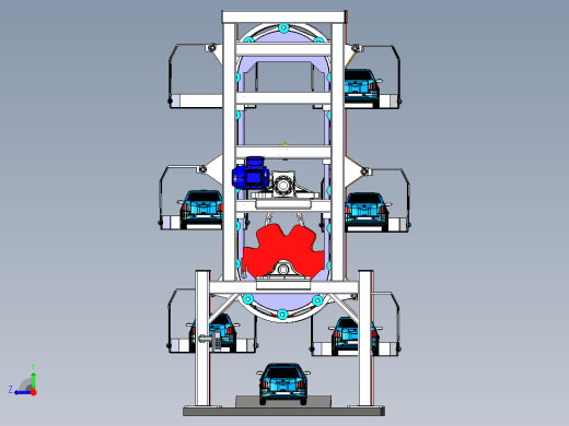 new垂直循环立体停车库右视缩略图