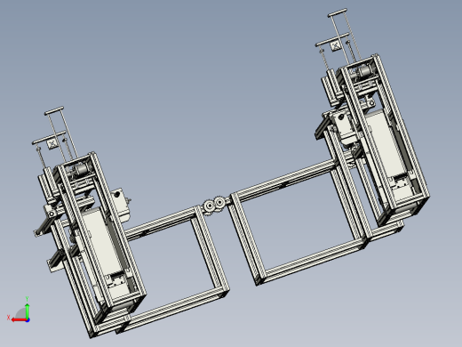 成型零件输送机装机后视缩略图
