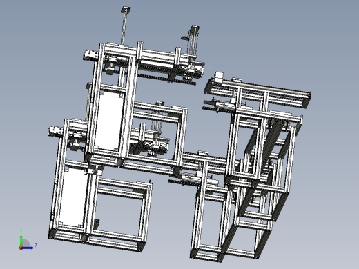 成型零件输送机装机左视缩略图