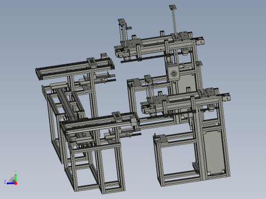 成型零件输送机装机右视缩略图