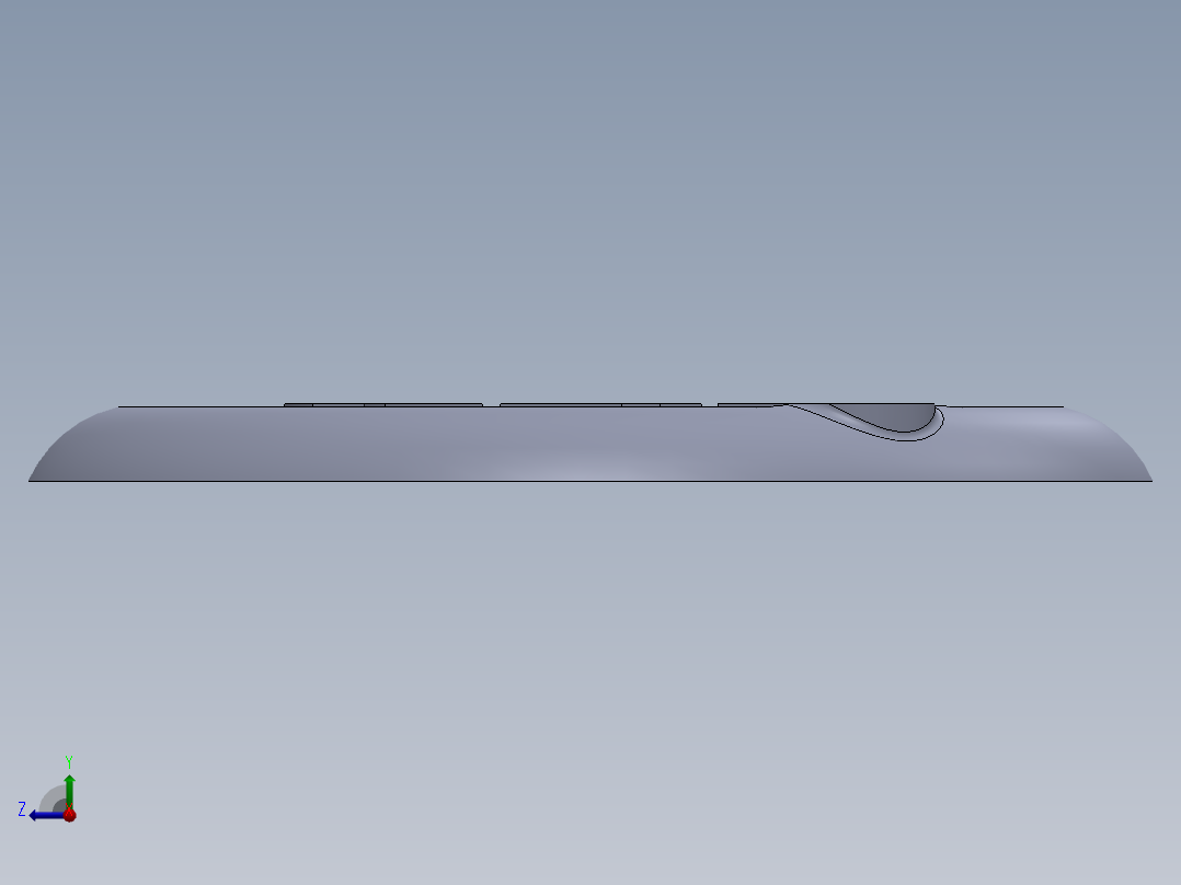 迷你车床磨刀架右视图