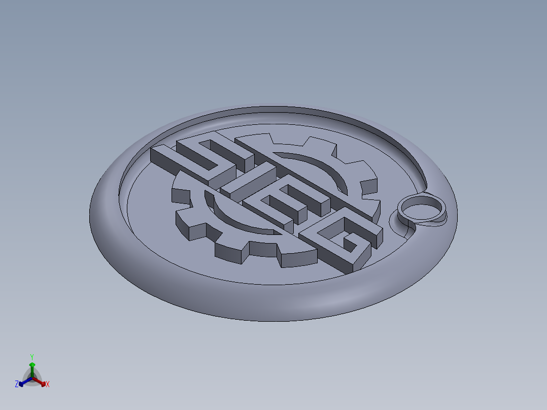 迷你车床磨刀架正等轴测图