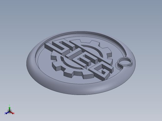 迷你车床磨刀架正等轴测缩略图