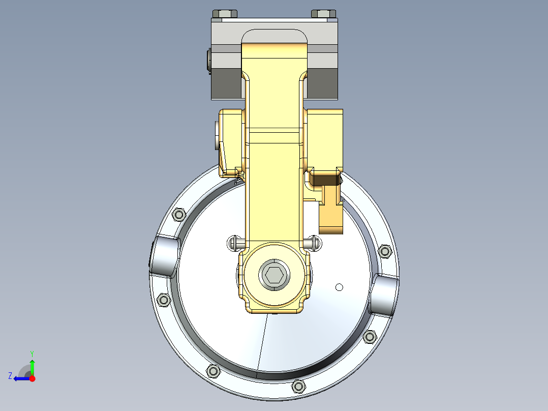 气动制动器3右视图
