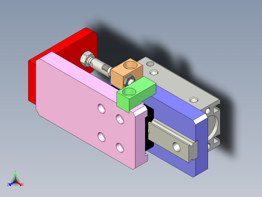 0 非标滑台气缸