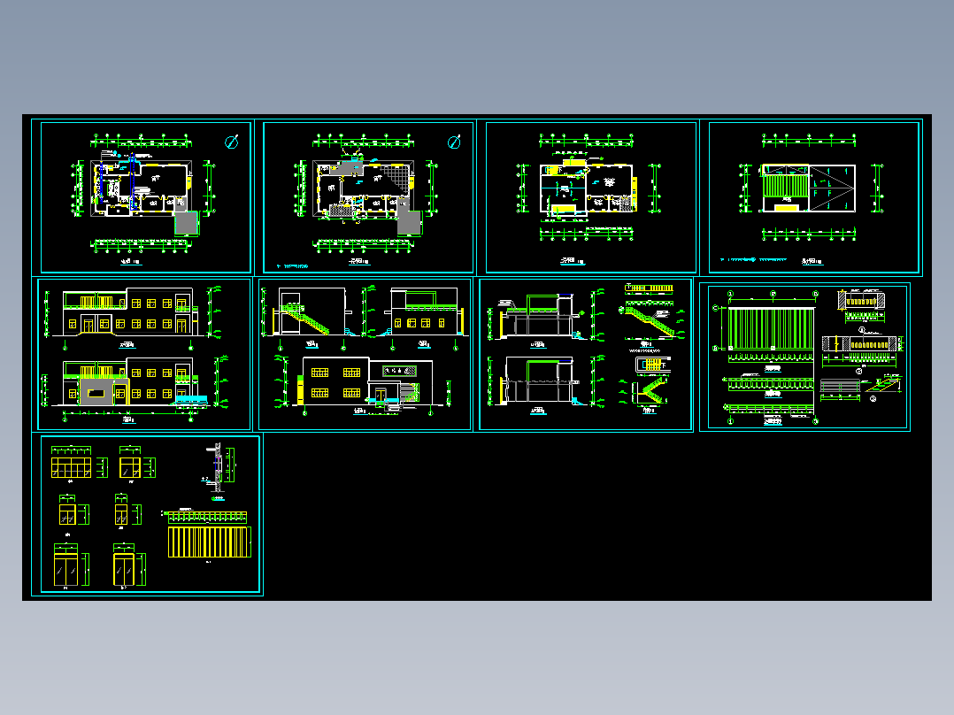 某山庄建筑施工图