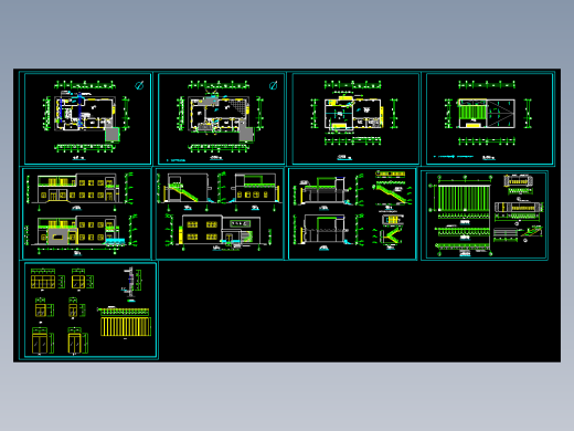 某山庄建筑施工图