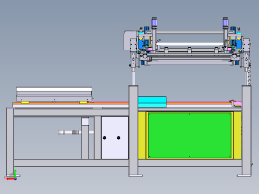 四柱印刷机sw18可编辑后视缩略图