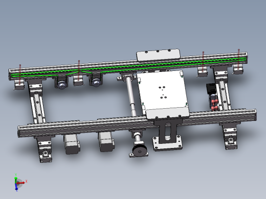 0.82米宽度可调双带机