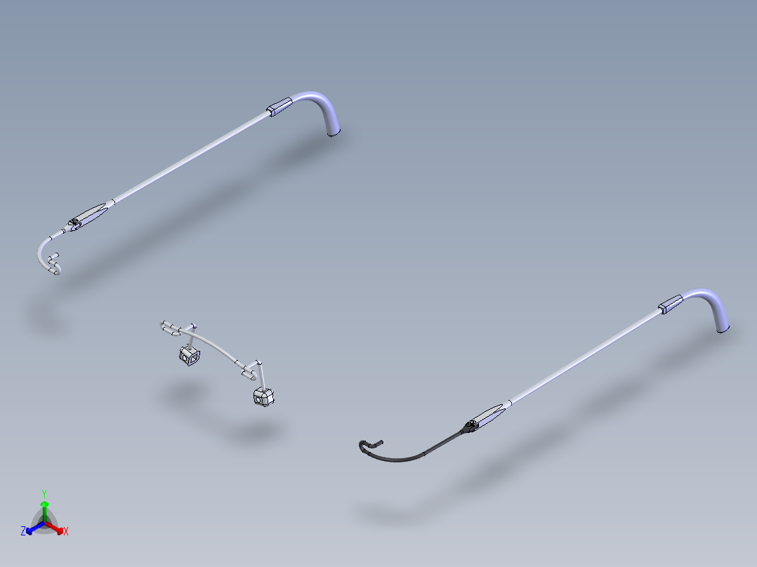 眼镜、墨镜(23)正等轴测图
