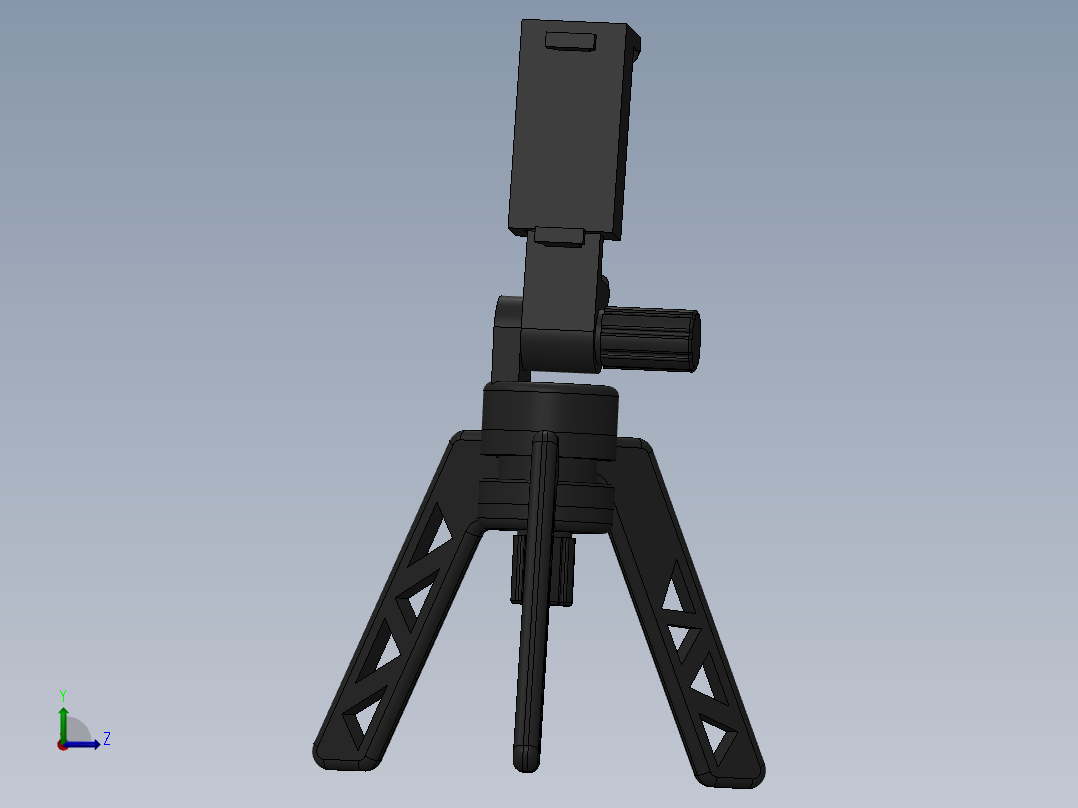 三脚架(43)左视图