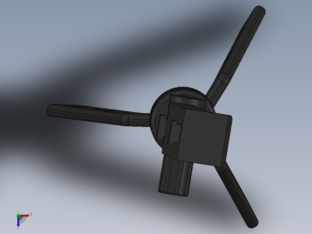 三脚架(43)俯视图