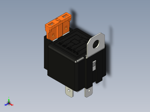 带保险丝的继电器30-40A