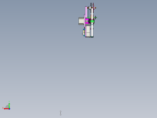 导热摸收放机构后视缩略图