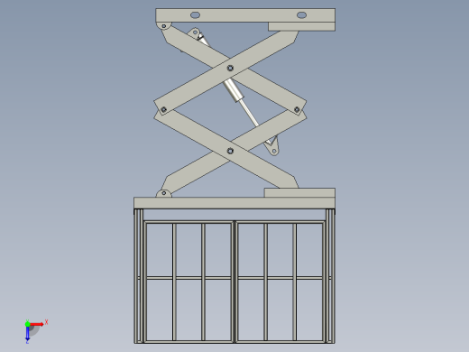 两叉固定机俯视缩略图