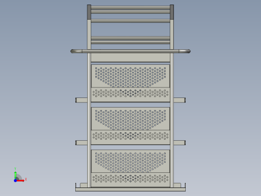 供电检修工具专用手推车前视缩略图