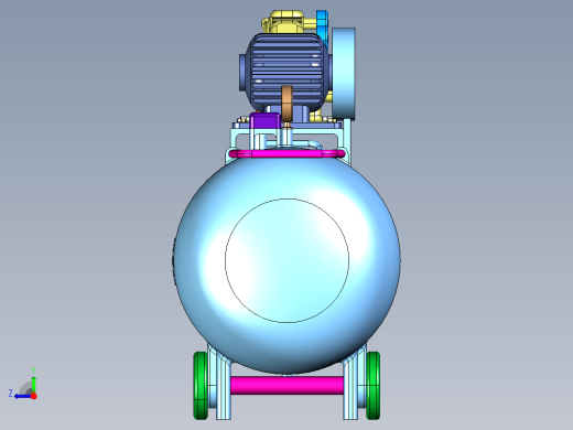 真空贴体包装机封膜结构右视缩略图