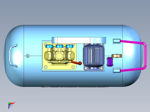 真空贴体包装机封膜结构俯视缩略图