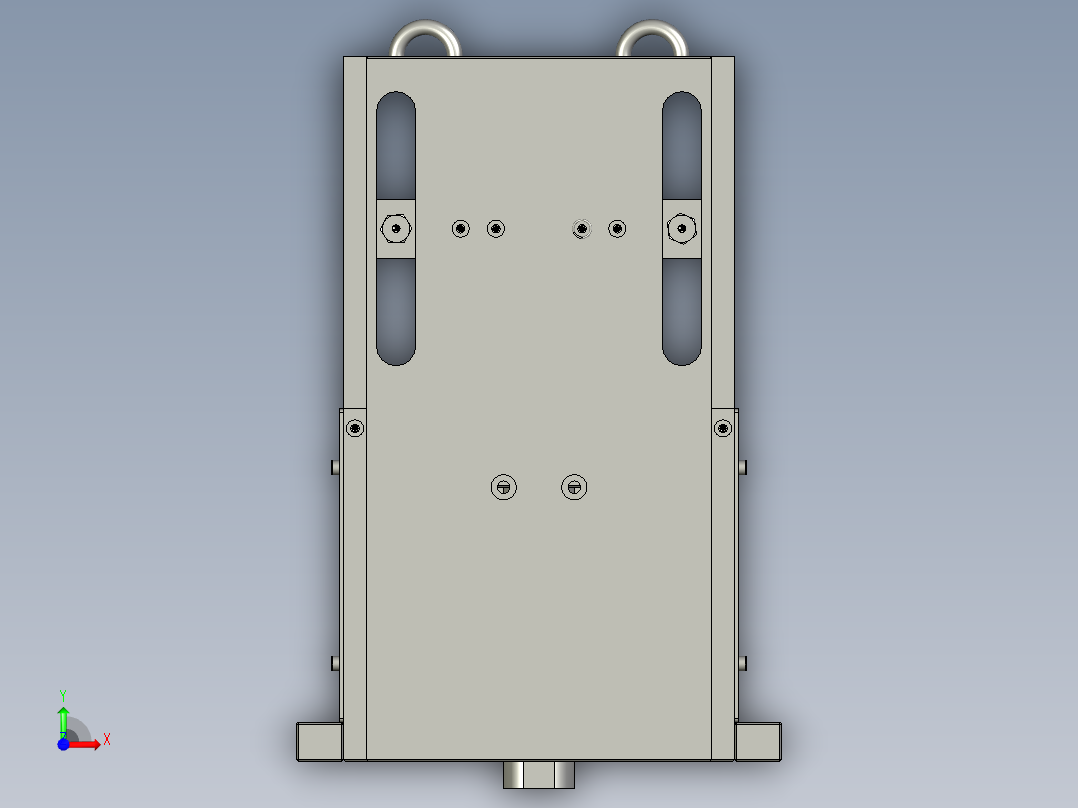 切小角模组前视图