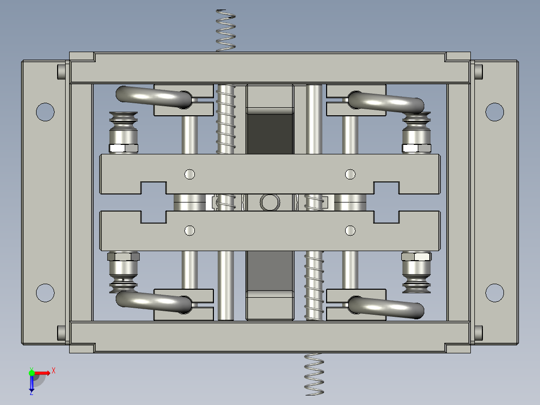 切小角模组俯视图