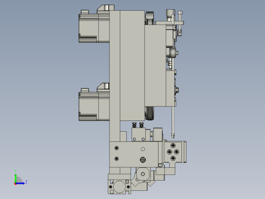 线管柔性穿线装置左视缩略图