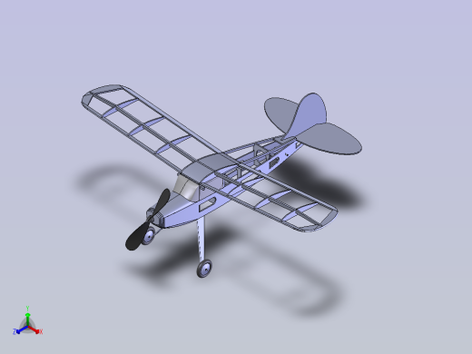 飞机正等轴测缩略图