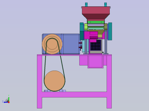 双工位萝卜切丁机 step格式右视缩略图